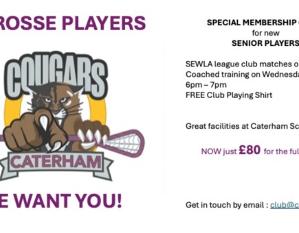 NEW MEMBERSHIP OFFER - COME AND JOIN US!